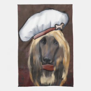 AFGHAN HOUND TEA TOWEL