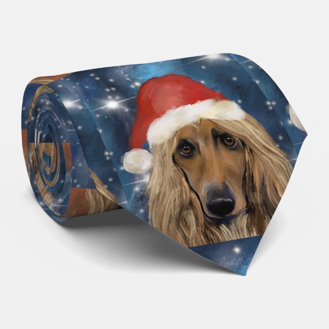  AFGHAN HOUND     TIE (Rolled)