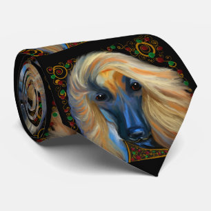 Afghan Hound Tie