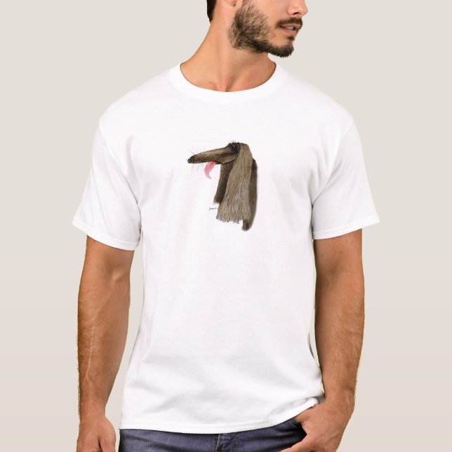 Afghan Hound, tony fernandes T-Shirt (Front)