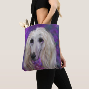 AFGHAN HOUND TOTE BAG