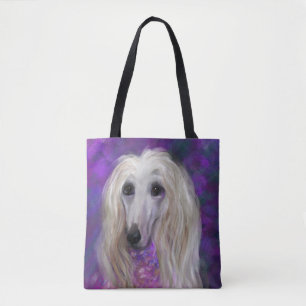 AFGHAN HOUND TOTE BAG