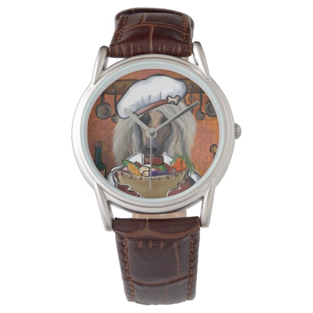 Afghan Hound        Watch (Front)