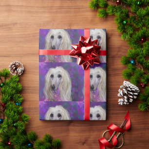 AFGHAN HOUND WRAPPING PAPER