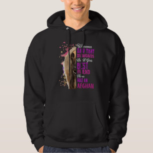 Afghan Hounds Are A Girls Best Friend Dog Mama Mum Hoodie