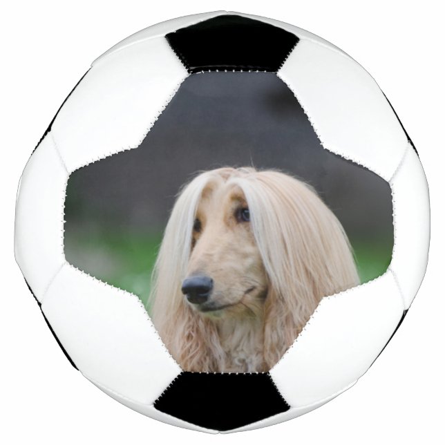 afghan-laying soccer ball (Front)