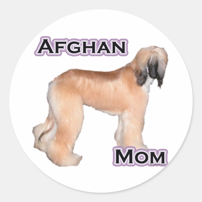 Afghan Mum 4 - Sticker (Front)