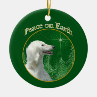 Afghan Peace Ceramic Tree Decoration