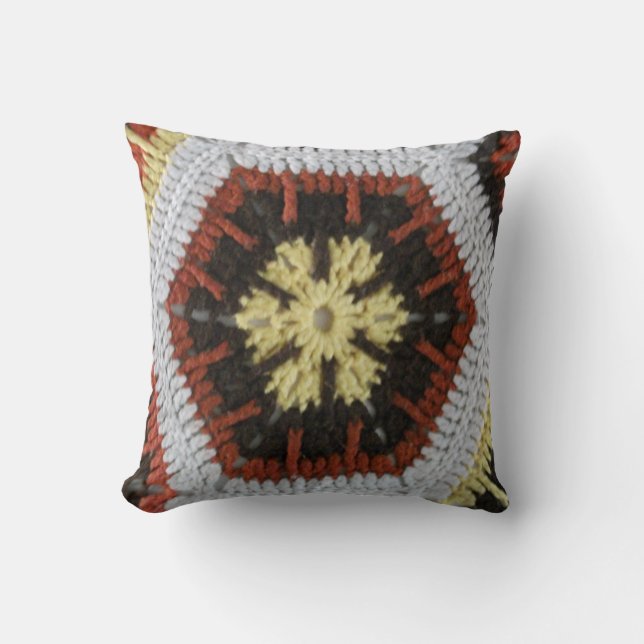 Afghan Pillow (Front)