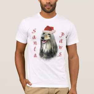 Afghan Santa Paws T-Shirt