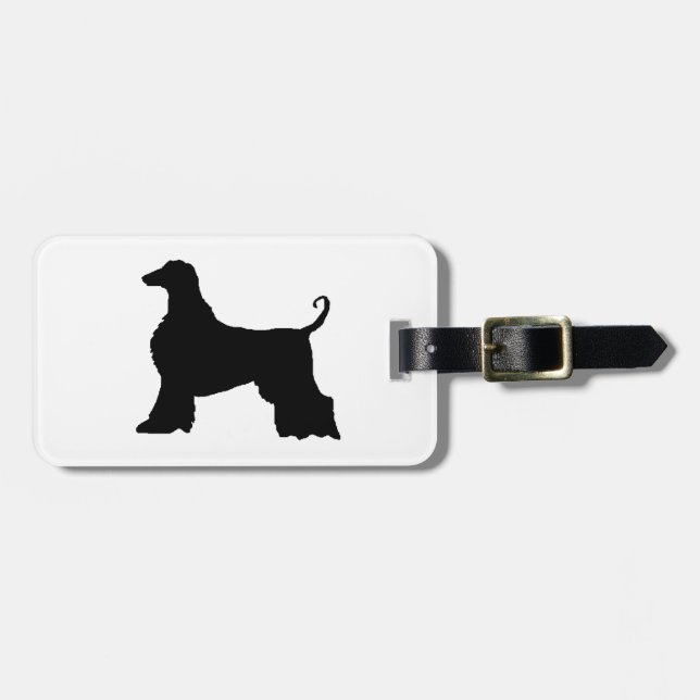 AfghanHound Luggage Tag (Front Horizontal)