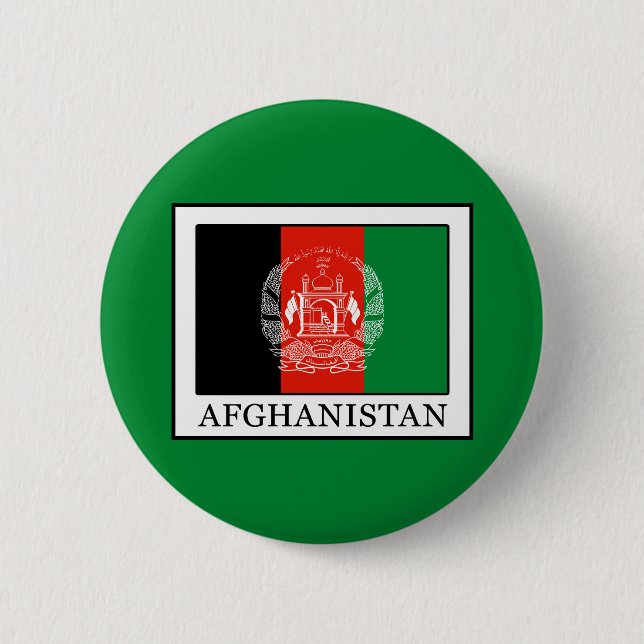Afghanistan 6 Cm Round Badge (Front)