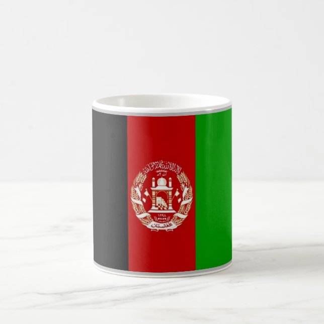 Afghanistan - Afghan flag - Coffee Mug (Center)