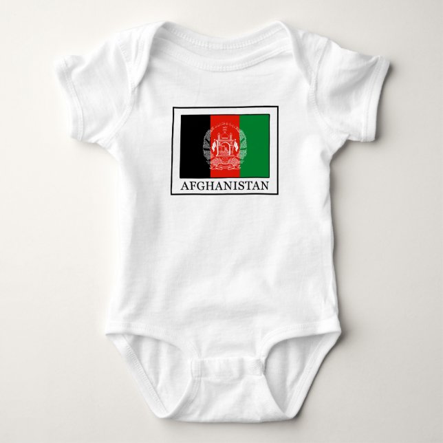 Afghanistan Baby Bodysuit (Front)
