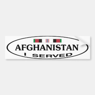 AFGHANISTAN BUMP STICKER