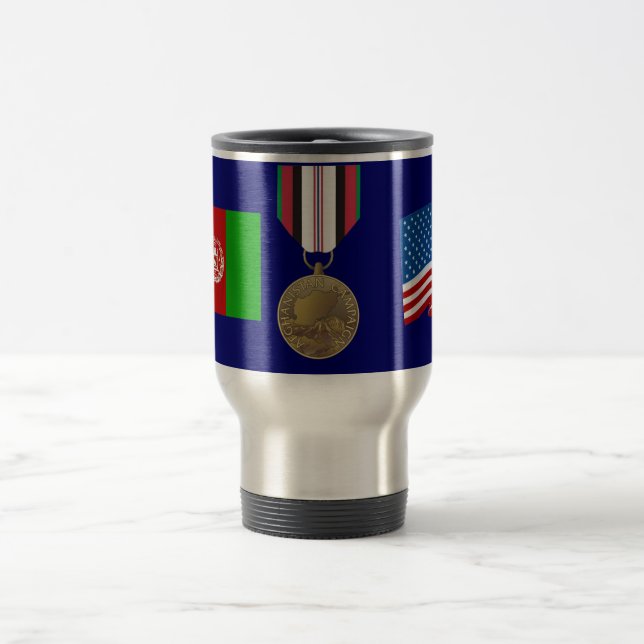 Afghanistan Campaign Medal Mug (Center)