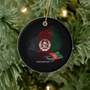 Afghanistan Ceramic Tree Decoration