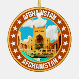 Afghanistan                                        ceramic tree decoration