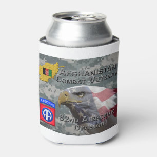 “Afghanistan Combat Veteran” - 82nd Airborne Divis Can Cooler