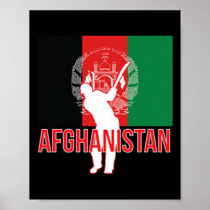 Afghanistan Cricket Jersey - Afghanistan Cricket T Poster