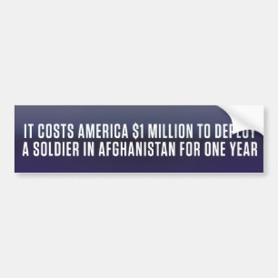 Afghanistan Deployment Bumper Sticker