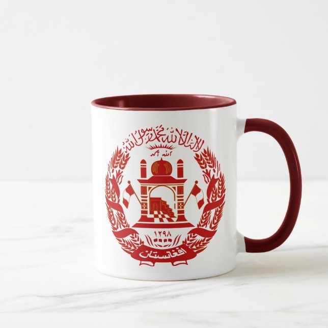 afghanistan emblem mug (Right)