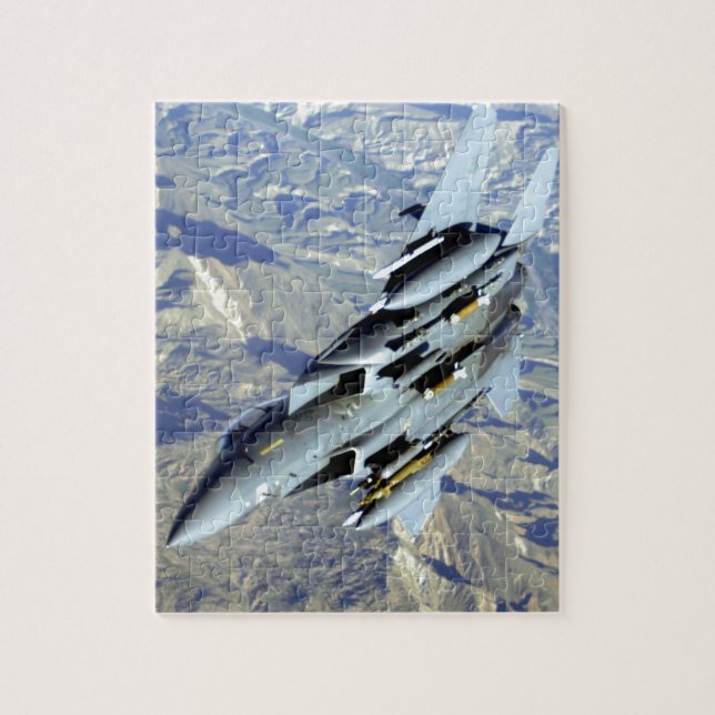 AFGHANISTAN F-15 BREAKAWAY JIGSAW PUZZLE (Vertical)