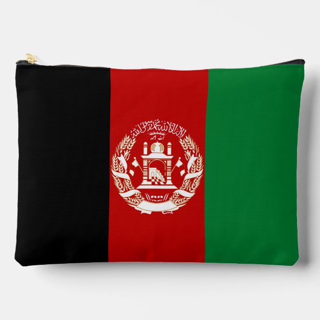 Afghanistan flag accessory pouch (Front)