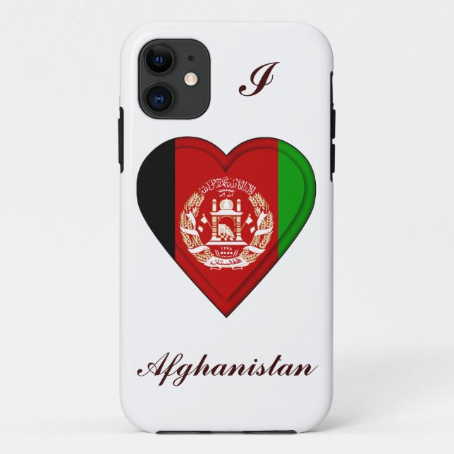 Afghanistan Flag Case-Mate iPhone Case (Back)