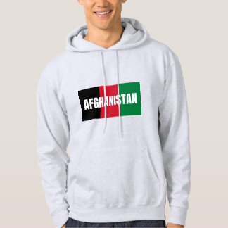 Afghanistan Flag Colours Hoodie