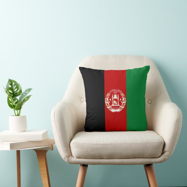 Afghanistan flag cushion (Chair)