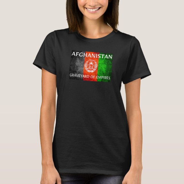 Afghanistan Graveyard Of Empires T-Shirt (Front)