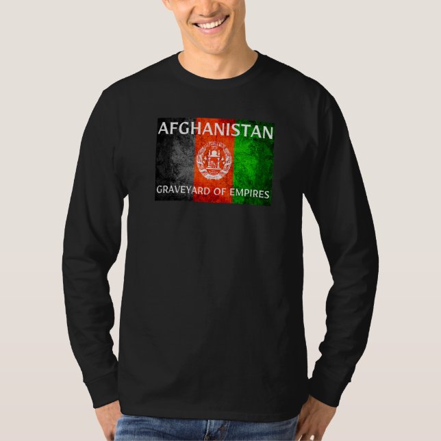 Afghanistan Graveyard Of Empires T-Shirt (Front)