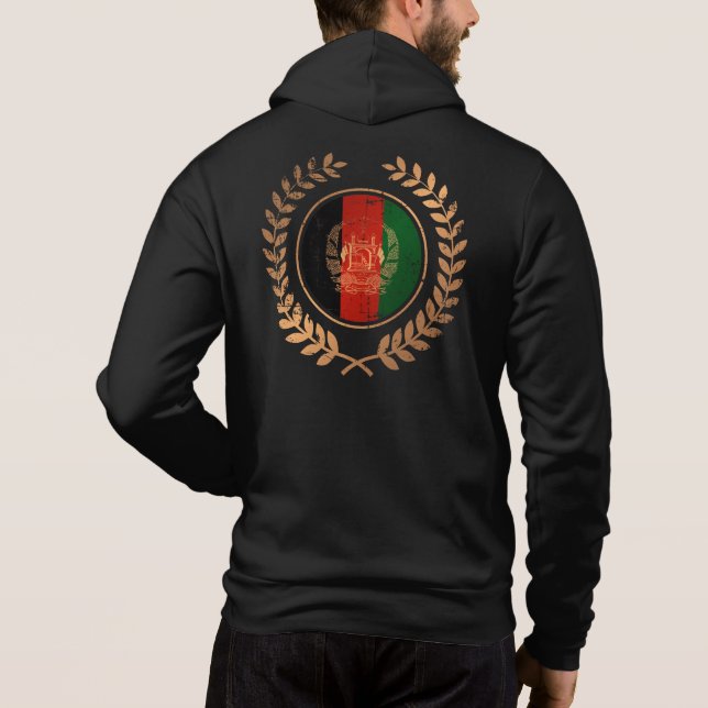Afghanistan Hoodie (Back)