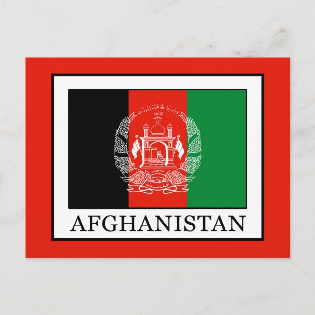 Afghanistan Postcard (Front)