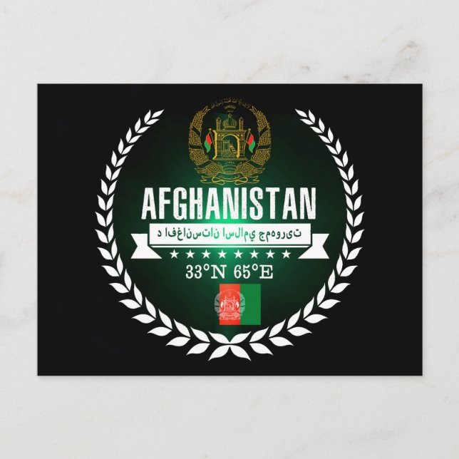 Afghanistan Postcard (Front)
