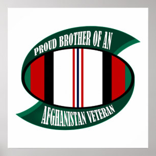 Afghanistan Vet Brother Poster
