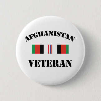 Afghanistan Veteran 6 Cm Round Badge