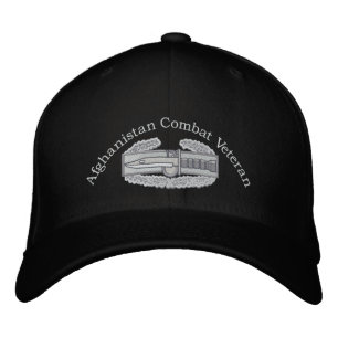 Afghanistan Veteran Combat Action Badge Hat