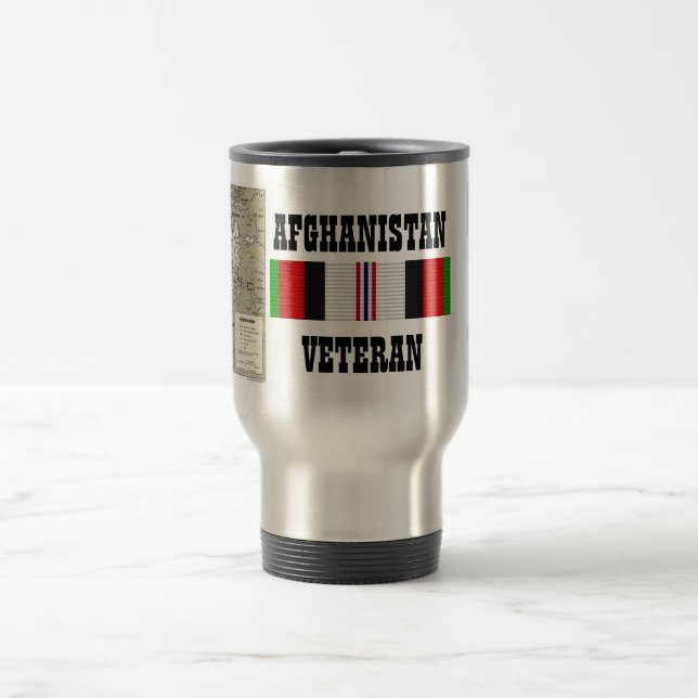 AFGHANISTAN VETERAN TRAVEL MUG (Center)