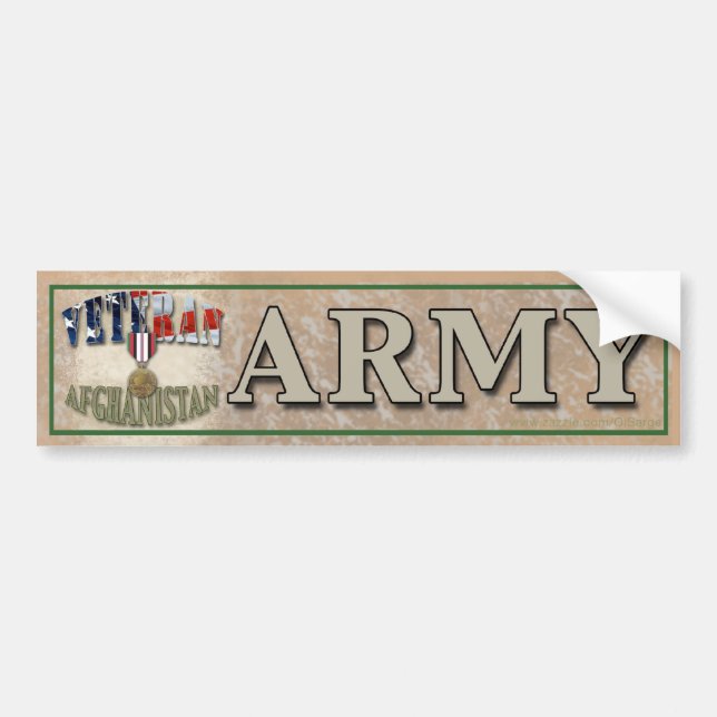 AfghanistanVet-USA Bumper Sticker (Front)