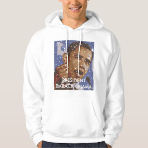 Aficankoko Custom'BARACK OBAMA T-Shirt' Hoodie
