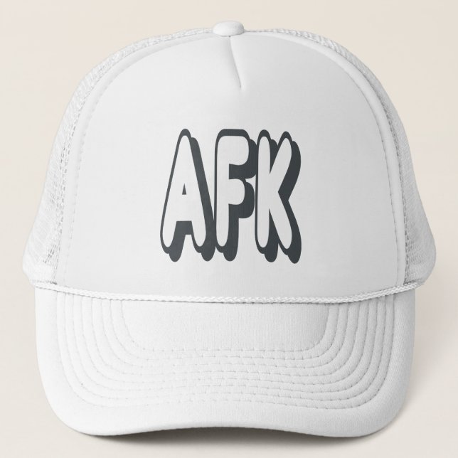 AFK - Away From Keyboard Trucker Hat (Front)