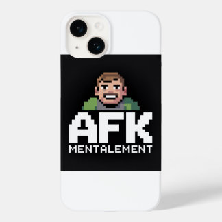 AFK Mentally Chibi Gamer Pixel Art Case-Mate iPhone 14 Case