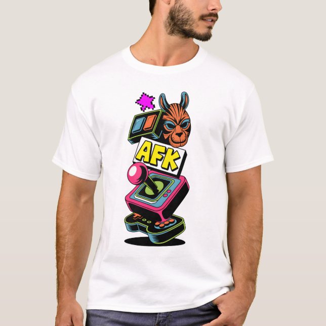 AFK Totem Tower T-Shirt (Front)