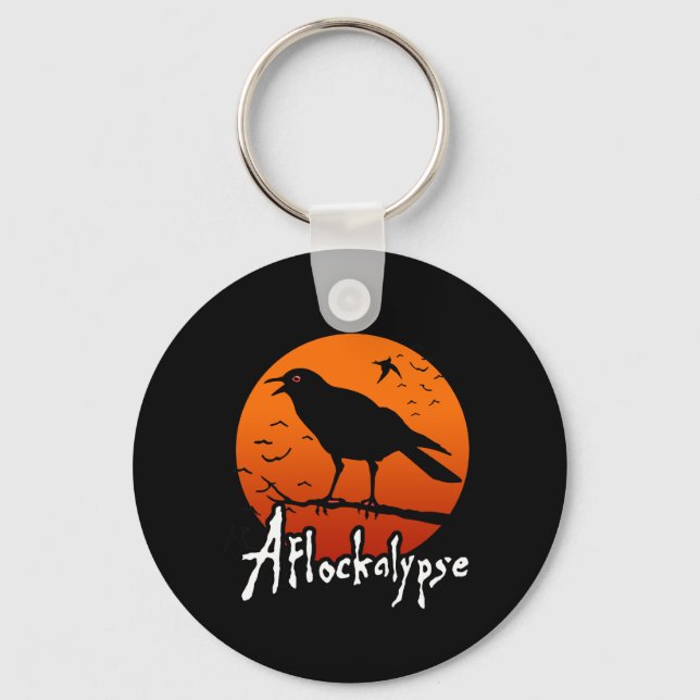 Aflockalypse Now Key Ring (Front)