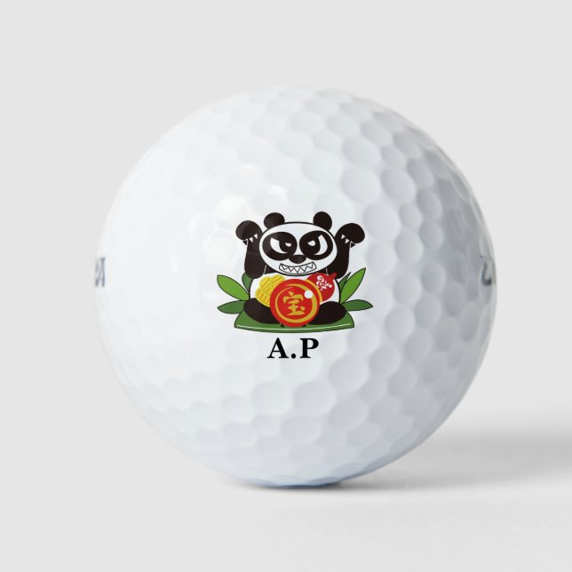 AFP treasure God Golf Balls (Front)