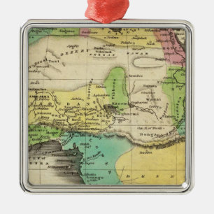 Africa 16 metal tree decoration