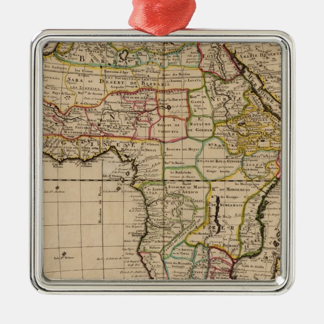 Africa 19 metal tree decoration (Front)