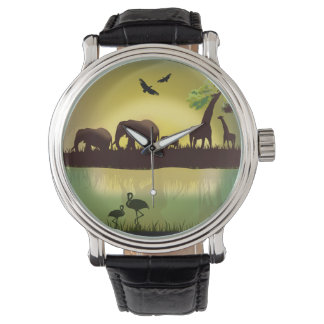 Africa 1 Watch & Numeral Options